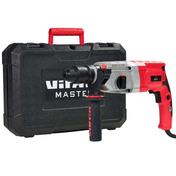 Перфоратор Vitals Master Ra 3085HBm magnalium SDS-plus+ШЗП 850Вт 3.5Дж кейс 3.72кг
