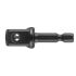 Перехідник Neo Tools, 1/4" Hex 1/2" квадрат, ударний, сталь S2