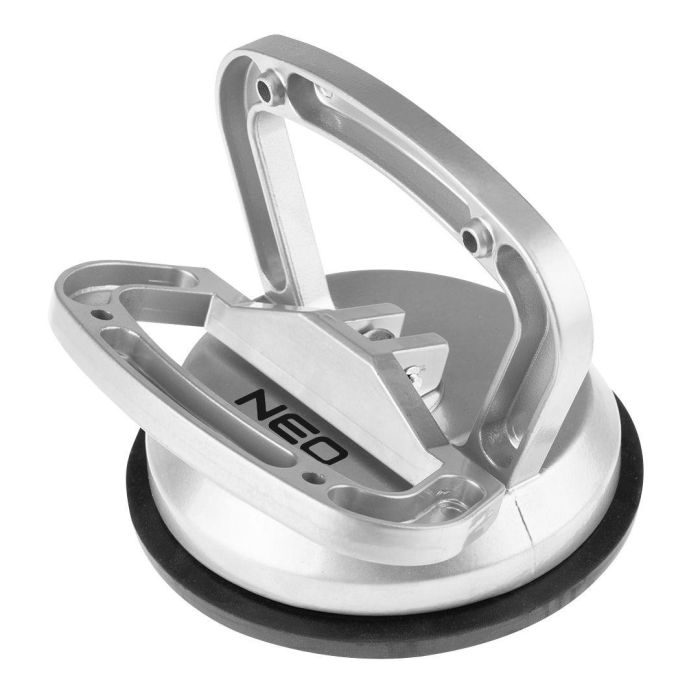 Присоска вакуумна Neo Tools, одинарна, алюмінієвий корпус, D120мм, 50кг
