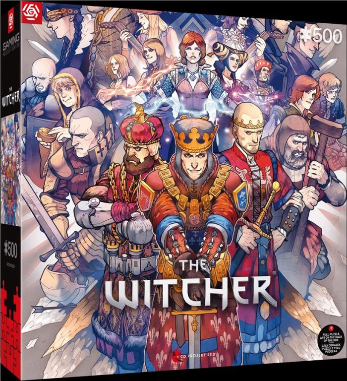 Пазл GoodLoot The Witcher Northern Realms 500 ел.