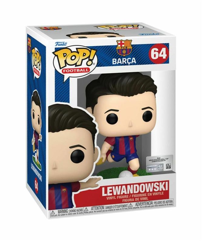 Фігурка Funko POP Football: FC Barcelona - Lewandowski