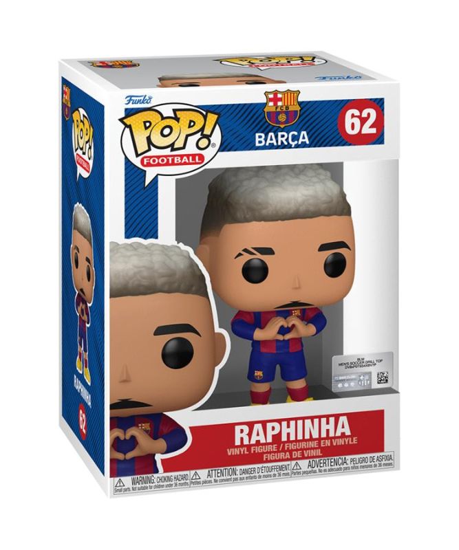Фігурка Funko POP Football: FC Barcelona - Raphinha