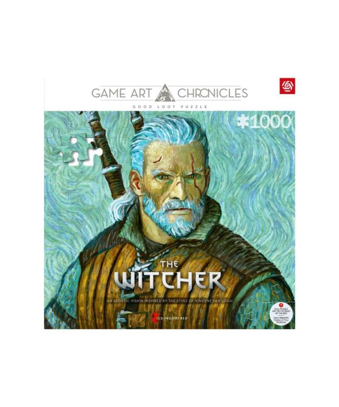 Пазл GoodLoot The Witcher Geralt of Rivia & Vincent van Gogh 1000 ел.