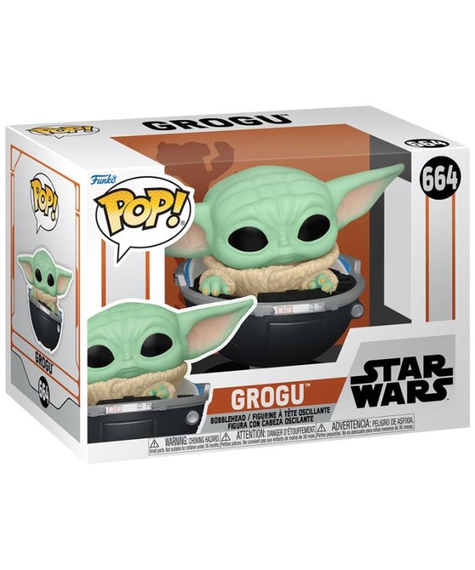 Фігурка Funko POP Star Wars: Mandalorian S9 - Grogu w/prama