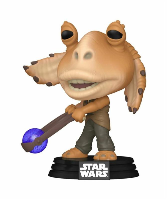 Фігурка Funko POP Star Wars: PM 25th - Jar Jar Binks w/Booma Balls