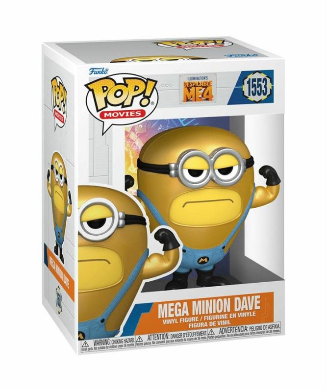 Фігурка Funko POP Movies: Despicable Me 4 - Mega Minion Dave