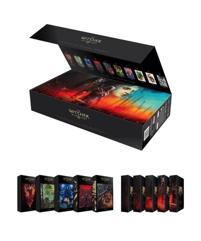 Колекція пазлів GoodLoot The Witcher 3: Wild Hunt (10th Anniversary Edition) 10x500 ел.