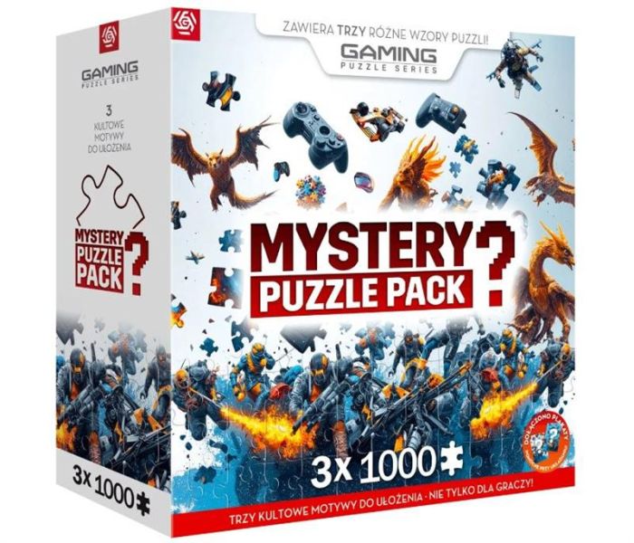 Пазл GoodLoot Mystery Puzzle Pack V1 3x1000 ел., 3 шт випадково