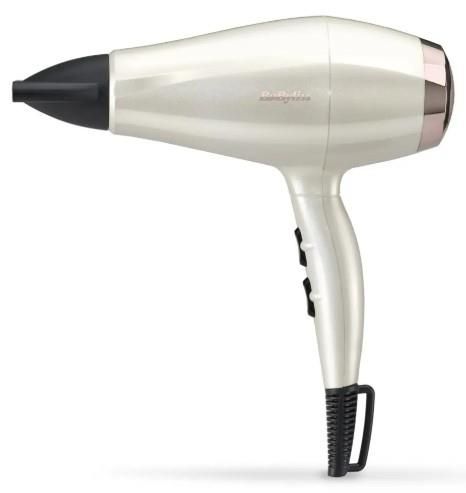 Фен Babyliss Stardust Shimmer, 2000Вт, 3 режими, іонізація, хол. обдув, 1 насадка, білий