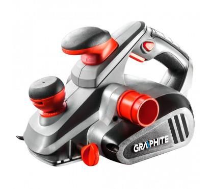 Рубанок GRAPHITE 850Вт 82мм стругання до 3мм 3.1кг