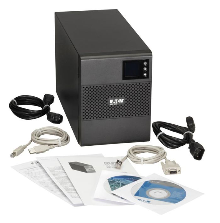 Джерело безперебійного живлення Eaton 5SC, 750VA/525W, LCD, USB, RS232, 6xC13