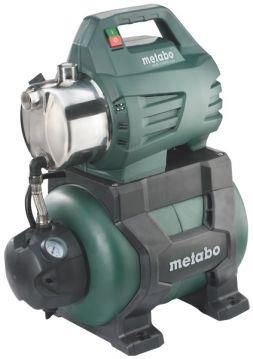 Насосна станція Metabo HWW 4500/25 Inox, 1300Вт, 4.5куб/год, висота подачі 48м, всмоктування до 8м, ресивер 24л, 17.1кг