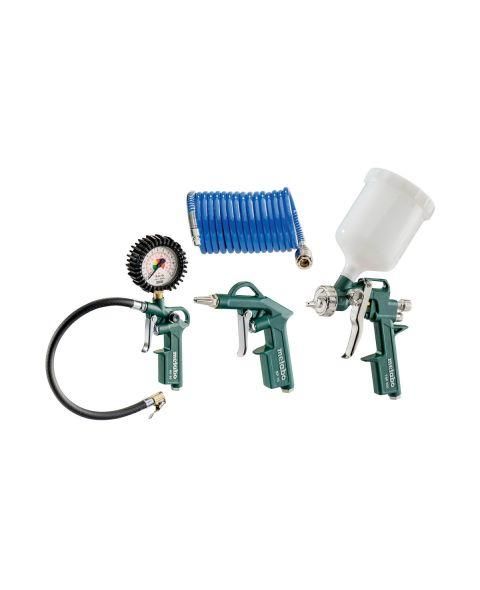 Набір пневматичного інструменту Metabo LPZ 4 Set, 4шт