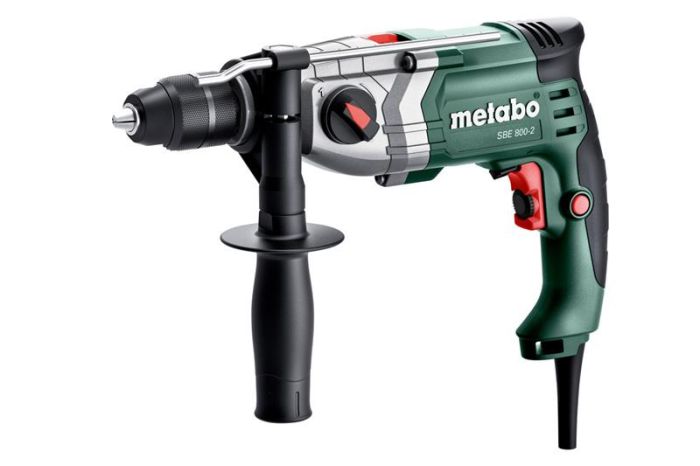 Дриль ударний Metabo SBE 800-2 800Вт ШЗП 1.5-13мм 0-1200·0-3200об/хв 2.3кг