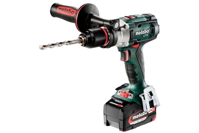Шурупокрут-дриль ударний акумуляторний Metabo SB 18 LTX Impuls Li-Power 18В акб 2х4А·год 55·110Нм 0-500·0-1700об/хв 1.8кг