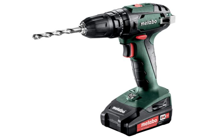Шурупокрут-дриль акумуляторний Metabo SB 18 18В 2х2А·год 24·48Нм 0-450·0-1600об/хв 1.3кг