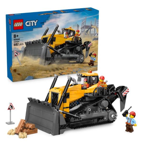 Конструктор LEGO City Жовтий бульдозер
