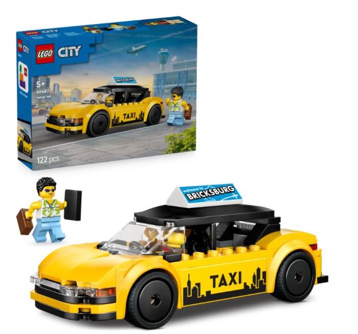 Конструктор LEGO City Жовте таксі