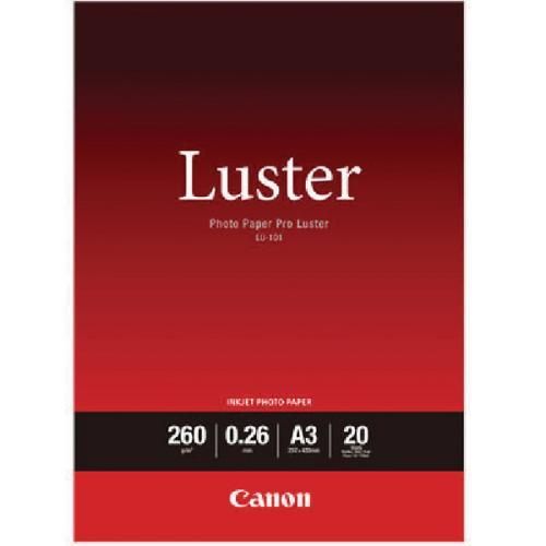 Папір Canon A3 Luster Photo Paper Pro LU-101, 20 арк.