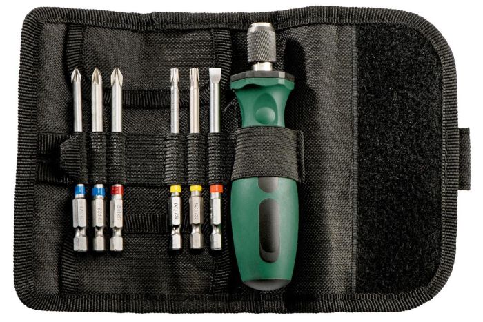 Викрутки Metabo 6 біт, SL,PH,PZ,Torx набір 7шт