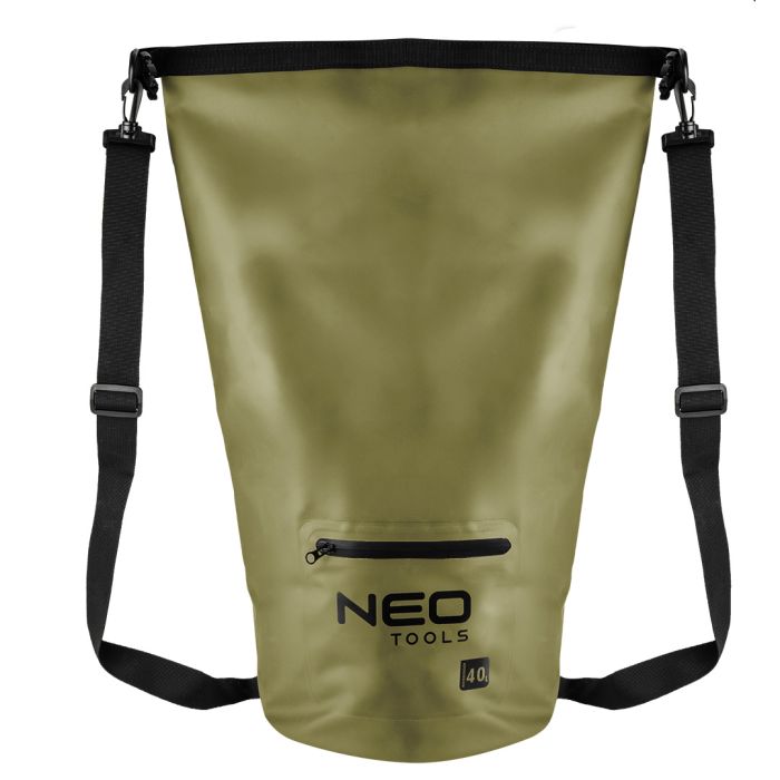 Рюкзак сумка Neo Tools, PVC 500D, 40л, водонепроникна, зелена