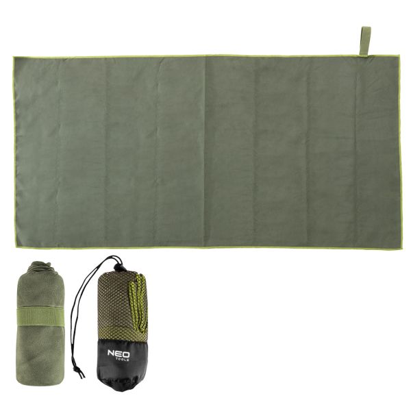 Рушник швидковисихаючий Neo Tools 120x60см 80% поліестер, 20% поліамід 0.17кг