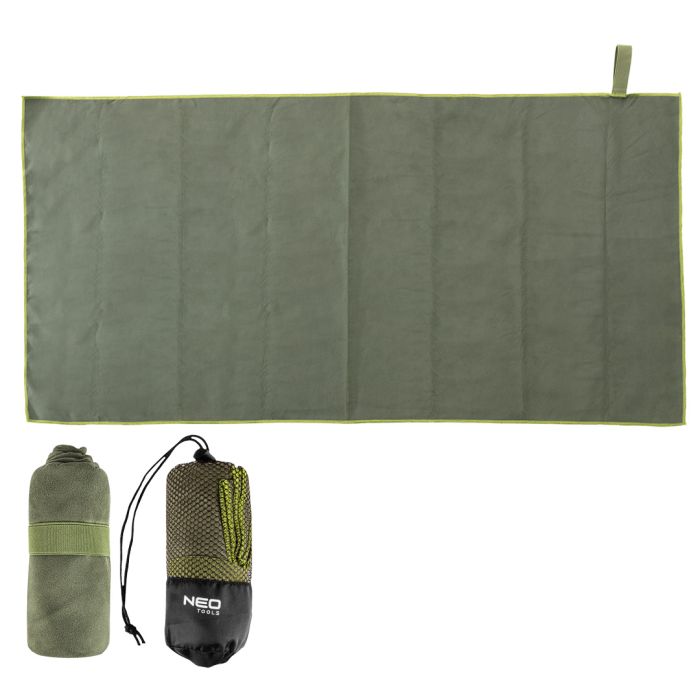 Рушник швидковисихаючий Neo Tools 120x60см 80% поліестер, 20% поліамід 0.17кг