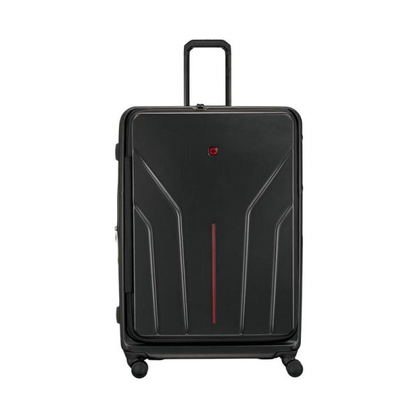 Валіза Wenger Amplix Hardside Large, велика, полікарбонат, TSA, 4 колеса, розширення, чорний