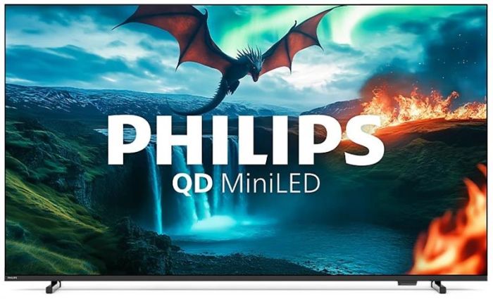 Телевізор 65" Philips MiniLED 4K 60Hz Smart Titan OS Black