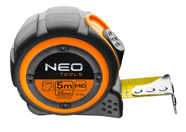 Рулетка Neo Tools, 5мx25мм, магніт