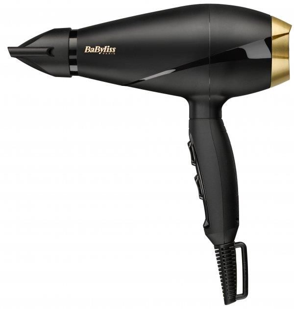 Фен Babyliss AC motor PRO, 2000Вт, 2 режими, дифузор, хол. обдув, чорний