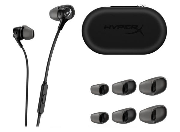 Гарнітура HyperX Cloud Earbuds II 3.5 мм Black