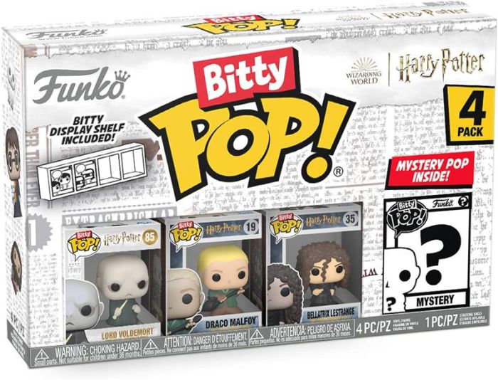 Набір подарунковий Funko POP (Bitty): Harry Potter - Voldemort 4PK