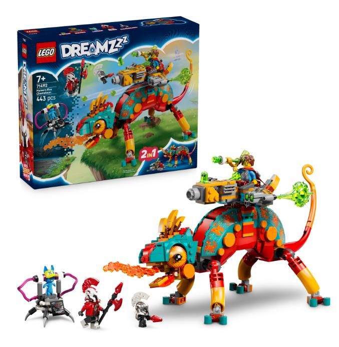 Конструктор LEGO Dreamzzz Вогняний хамелеон Матео