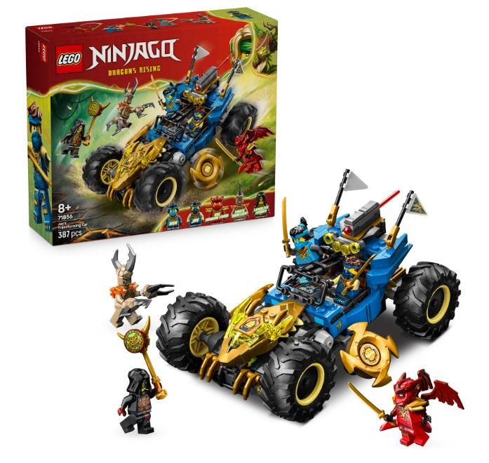 Конструктор LEGO Ninjago Автомобіль-трансформер Джея