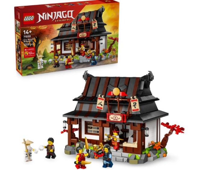 Конструктор LEGO Ninjago Ковальня «Чотири зброї». 15-та річниця