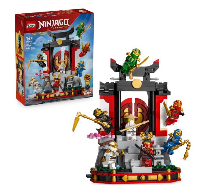 Конструктор LEGO Ninjago Модель персонажів ніндзя. 15-та річниця