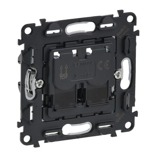 Розетка інформаційна 2ХRJ45 кат. 5e UTP Legrand Valena, IN*MATIC