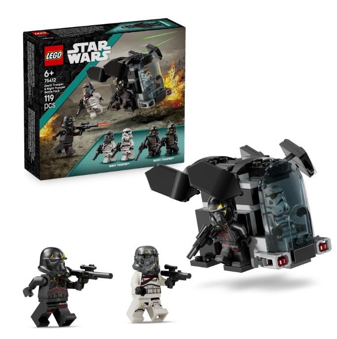 Конструктор LEGO Star Wars Бойовий набір «Боєць смерті і Нічний піхотинець»
