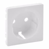 Лицьова панель розетки Schuko Legrand Valena LIFE, INMATIC, білий