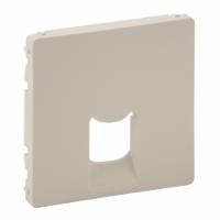 Лицьова панель розетки RJ11/RJ45 Legrand Valena LIFE, IN*MATIC, слонова кістка
