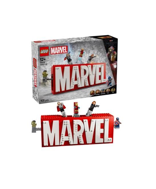 Конструктор LEGO Super Heroes Логотип і мініфігурки MARVEL