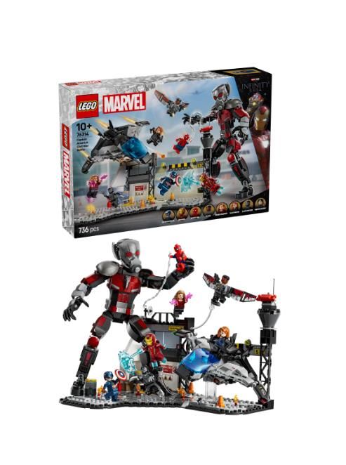 Конструктор LEGO Super Heroes Перший месник: Протистояння Пригодницька битва