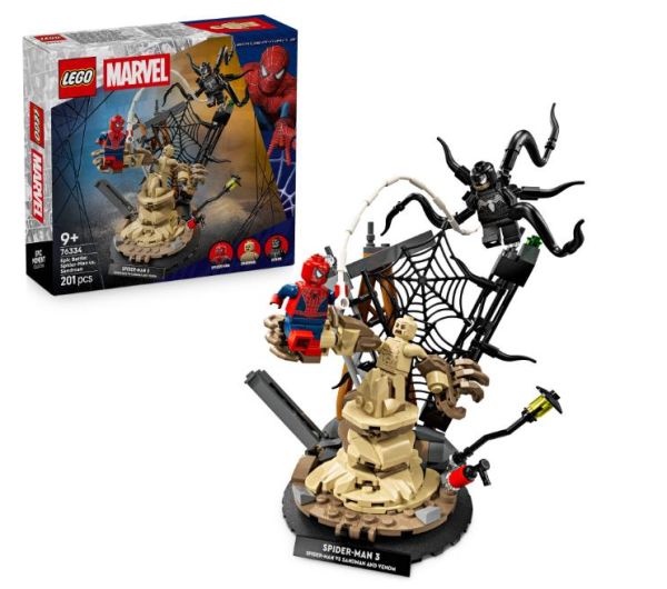 Конструктор LEGO Super Heroes Легендарна битва: Людина-павук vs. Піщана людина