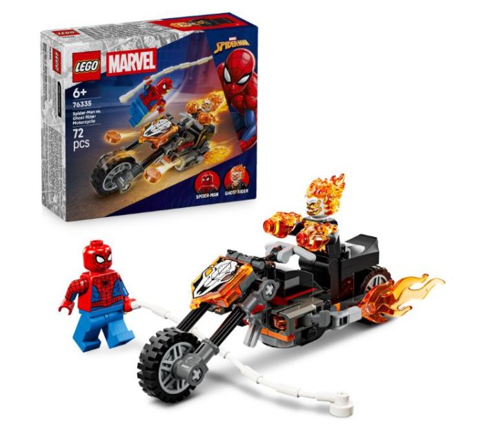 Конструктор LEGO Super Heroes Людина-павук vs. Примарний вершник на мотоциклі