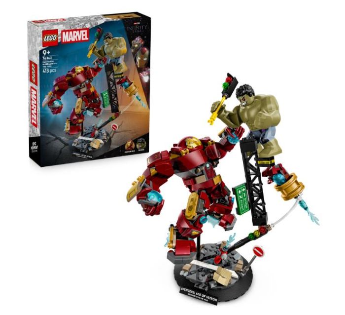 Конструктор LEGO Super Heroes Легендарна битва: Халкбастер vs. Халк