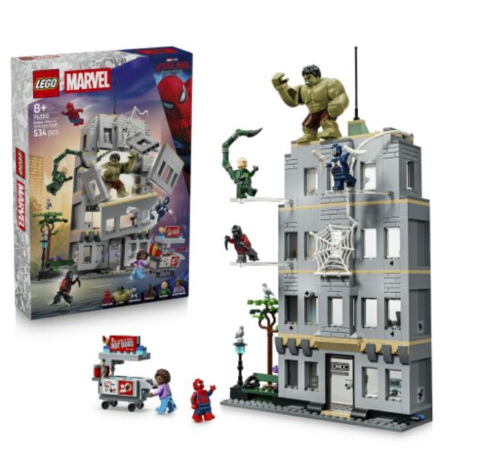 Конструктор LEGO Super Heroes  Епічна сутичка Людини-Павука проти Халка