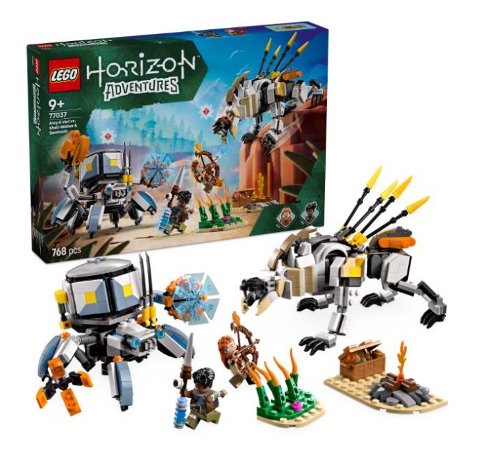 Конструктор LEGO Horizon Aloy і Varl проти Shell-Walker і Sawtooth