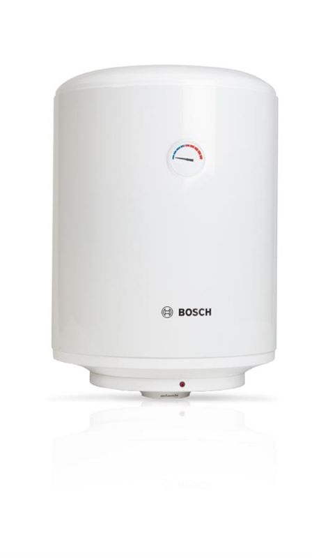 Водонагрівач електр. BOSCH круглий Tronic 2000, 50л, 1,5кВт, мех. кер-ння, C, білий