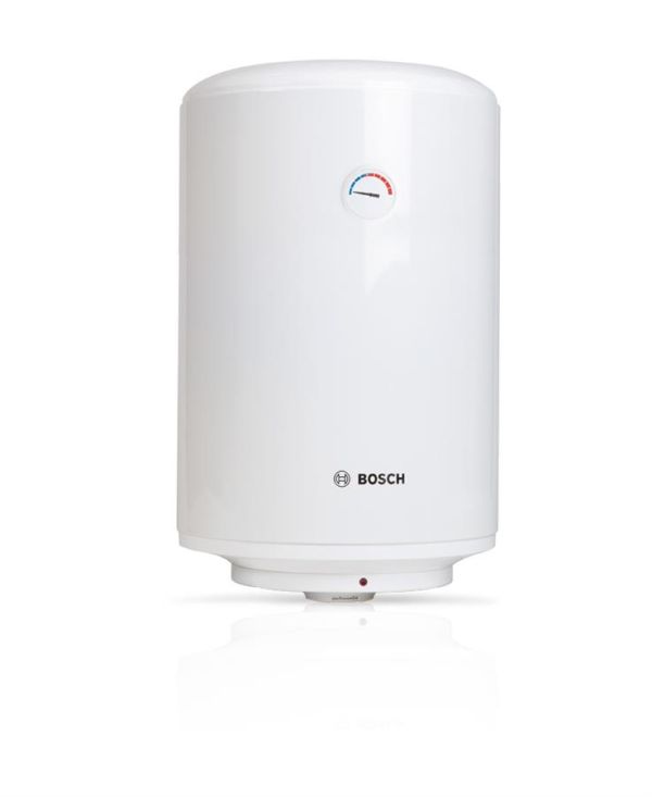 Водонагрівач електр. BOSCH круглий Tronic 2000, 80л, 2кВт, мех. кер-ння, C, білий